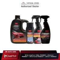 3M Set แชมพูล้างรถ 1000ml. PN39000W + เคลือบกระจก PN08889LT + เคลือบเงารถยนต์ PN39034LT + เคลือบเบาะ PN39040LT