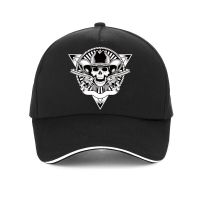 Double Gun Skull Mens Baseball cap Punk Style 3D print Rock Skull men Cowboy hat Outdoor Casual adjustable snapback hats bone