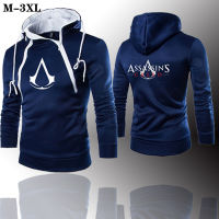 FallWinter New Fashion Mens Double Zipper Hoodie Sweatshirt Assassin nd Suit Hoodie