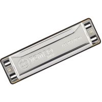 Tombo Harmonica 10หลุม Diatonic Harmonica ทองเหลืองกกบลูส์คีย์หีบเพลงปาก C โอคาริน่าเงิน Tombo Lee Oskar