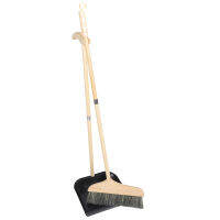 NICERIO แปรงทำความสะอาด Dustpan ในหอพักระยะยาวและถังขยะ