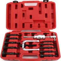 16 Piece Bearing puller set 16PC Blind Hole Pilot Bearing Puller Internal Extractor Removal Slide Hammer Set