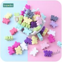 【hot sale】 ✚✺ C01 MamimamiHome Silicone Butterfly thing Bpa-Free Beads Carton Diy Mobile Baby Stroller Making 5Pcs