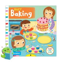 ยอดนิยม ! หนังสือนิทานภาษาอังกฤษ Busy Baking ( Board book )