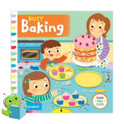 ยอดนิยม ! หนังสือนิทานภาษาอังกฤษ Busy Baking ( Board book )