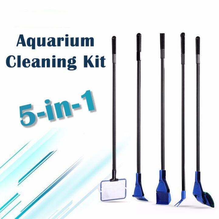 stainless-steel-aquarium-cleaning-tools-kit-multi-tool-cleaner-set-aquatic-water-live-plant-grass-fish-tank-algae-scraper-blade