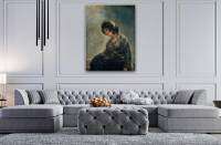 Milkmaid Of Bordeaux By Francisco Goya Canvas Wall Design | ผ้าม่านพิมพ์ลายลูกเป็ดโปสเตอร์สำหรับตกแต่งบ้านและสำนักงาน | โปสเตอร์หรือผ้าใบพร้อมที่จะแขวน1ชิ้นมีกรอบด้านในหรือไร้กรอบ