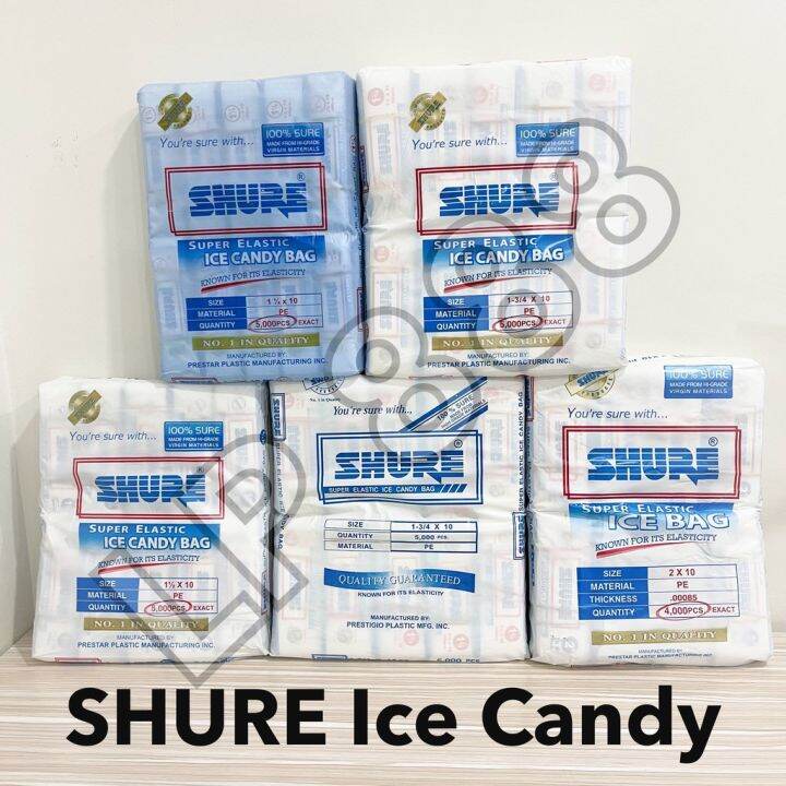 SHURE ICE PLASTIC BAG (500 PCS) | Lazada PH