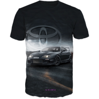 Mens 2023！WEC New！Toyota Japanese Printed T-shirt High quality products （Freeprinting of names）