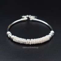 กำไลข้อมือเงิน925 สำหรับสุภาพสตรี รุ่น siam-silbra0035 by siamonlineshop