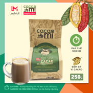 Bột cacao sữa 3in1 đậm đà vị ca cao nguyên chất CACAOMI dùng pha chế thức