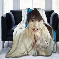 Song Joong Ki Customized Blanket Ultra-Soft Micro Fleece Blanket Lovely Air Conditioning Blanket Fit Couch Bed Sofa for Adult Child Warm Camping Blanket
