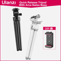 Ulanzi UNOKI OREO Silepepasa Pantas Plat ขาตั้งสามขา Kamera มาร์ทโฟนฐาน Arca Swiss เดินทาง Vlog Monopod 1.5KG Beban