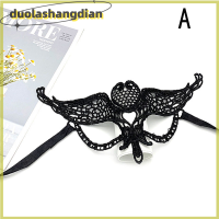 [Duola] ผู้หญิงกลวงลูกไม้หน้ากากหน้ากากหน้ากากเซ็กซี่คอสเพลย์ Halloween Masquerade Mask