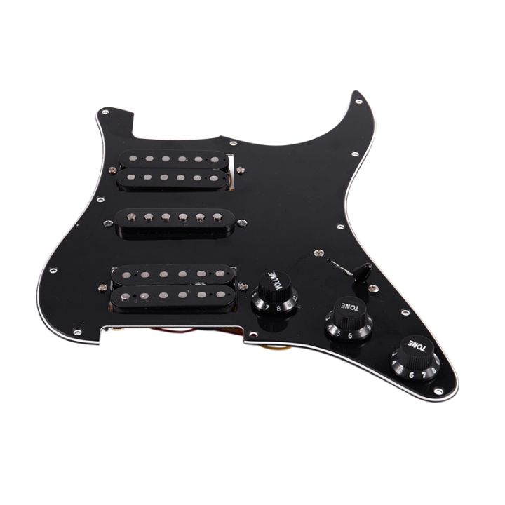 loaded-prewired-electric-guitar-pickguard-11-hole-hsh-pickups-pre-wired-single-coil-humbucker-magnet-pickups