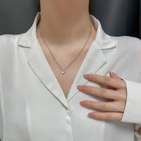 Moonstone Jewelry Heart-shaped Necklace Chain Necklace For Women Jewelry Gift For Women Heart Pendant Necklace