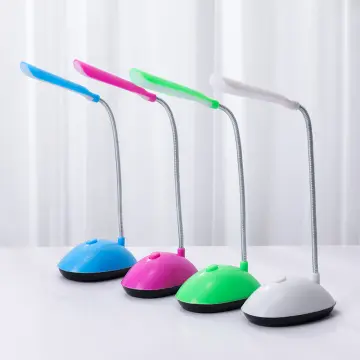 Portable Bendable Battery Powered Clip-On Book Lamp/ LED Eye Protection Reading  Light/ Travel Bedroom Flexible Small Desk Lamp 1Pcs