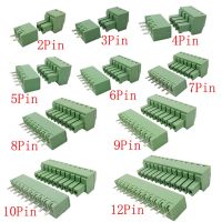 5Pair 15EDG 3.81mm Pitch KF2EDG PCB Screw Terminal Block Connector Plug-Pin Straight Pin Header Socket 2P/3/4/5/6/7/8/9/10/12Pin Electrical Connectors