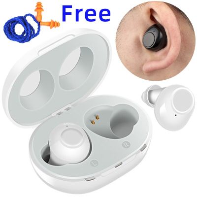 ZZOOI Hot A Pair Charging Hearing Aids Magnetic Suction High Quality Sound Amplifier Button Operation Deaf People
