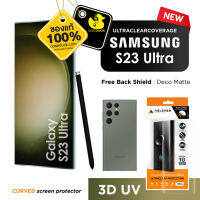 ฟิล์ม Ablemen 3D UV Ultra Clear สำหรับ Samsung Galaxy S23 Ultra / S23 Plus / S23