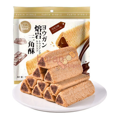 三角酥 夹心饼干 Lava Triangle Crisp Sandwich Cookies Chocolate Casual Snacks 休闲零食