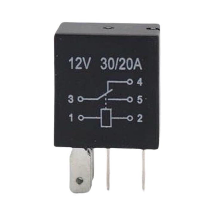 Automotive Relay 20/30 Amp 12v DC Waterproof Relay And Harness 12-Volt ...