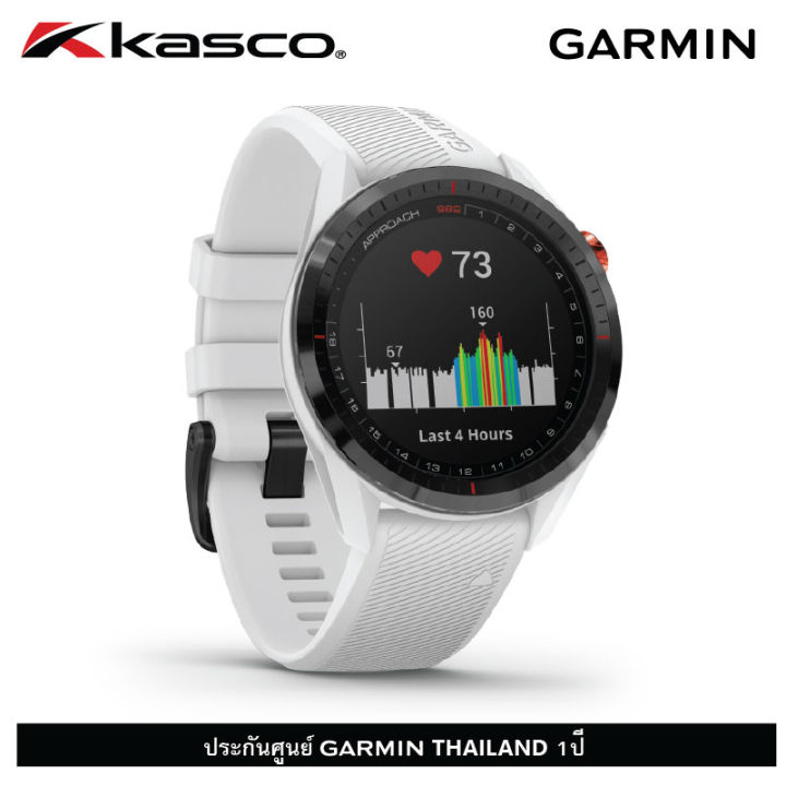 ผ่อน-0-garmin-approach-s62-นาฬิกากอล์ฟพรีเมี่ยมพร้อม-gps-และวัดอัตรการเต้นของหัวใจ-by-kasco-golf-thailand