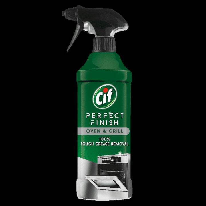 CIF Perfect Finish Oven & Grill Cleaner, Stainless Steel Cleaner and