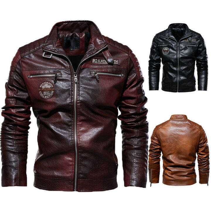 new-leather-jacket-men-winter-fleece-motorcycle-jacket-male-stand-collar-casual-windbreaker-ropa-de-hombre-slim-coat