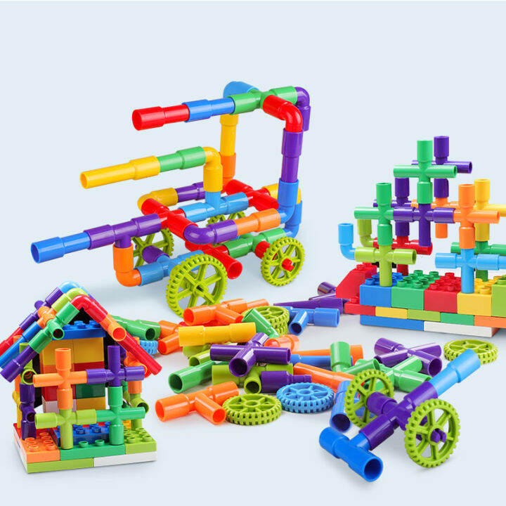 burgkidz-montessori-water-tube-building-blocks-toy-enlightening-line-constructor-brick-stem-designer-toys-for-children