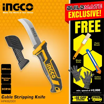 1000V Insulated Straight Cable Knife - Electrical Factory Outlet