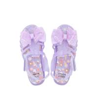 Jelly Bunny JB SEDA KIDS รุ่น B21WKSI003 รองเท้ารัดส้น รองเท้าลำลองเด็กผู้หญิง TRANSAPARENT GLITTER PURPLE