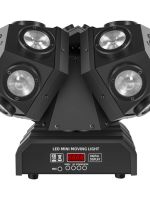 18 Three-Head Beam Lights Ktv Moving Head Lights Stage Lights Bar Atmosphere Lights Voice Controlled Laser Lights Dj Disco Lights 【SEP】