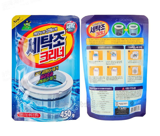 Gói bột tẩy lồng máy giặt sandokkaebi korea 450g - ảnh sản phẩm 4