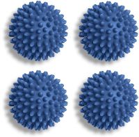 【cw】 4Pcs/lot PVC Reusable Laundry Washing Balls Fabric Ball Dry Laundry Products Batheroom Washing Ball Cleaning Tools