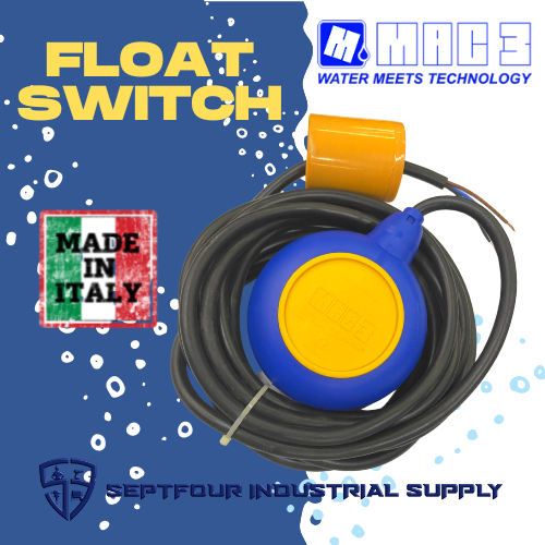 MAC3 Float Level Control Switch/Float Switch/Water Level Sensor (Made ...