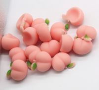 （A Decent） Mini Peach Squishy Fidget ToysPeach Squishy Squeeze Soft StressAnxiety ReliefMochi CuteFigetPink