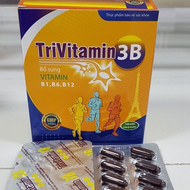 Viên Uống TriVitamin 3B Bổ Sung Vitamin B1 B6 B12, Bồi Bổ Cơ Thể, Phục ...