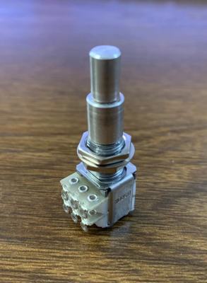 Professional 1 Piece Guitar Bass Dual Pot Stacked Concentric Potentiometer with Center Detent Musical Accessories in Stock Good