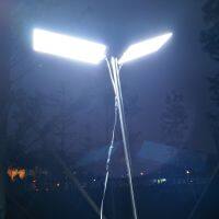 ไฟสนาม LED 2 แผง สว่างมากอุปกรณ์ครบชุด OUTDOOR MULTI FUNCTION LED Light 600W 12V Telescopic COB Rod LED Outdoor Camping