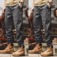 【Ready】? casl autumn s an sle overs for men loose large size Kong sle y legs