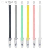 ✥ 6 Pcs/Set Everlasting Pencil Unlimited Writing Metallic No Ink Pen Erasable Pencil Kawaii Stationery School Supplies