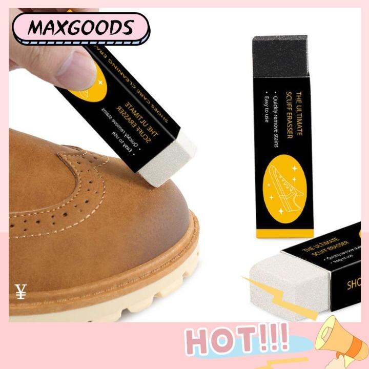 MAXG Suede Shoe Care Accessories Rubber Decontamination Wipe Cleaning ...