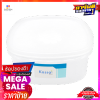 กล่องอาหารทรงเหลี่ยม KASA HOME รุ่น FSX-0902-TPX ความจุ 2,000 มล. สีขาวSquare Food Box KASA HOME Model FSX-0902-TPX Size 2,000 ml. White