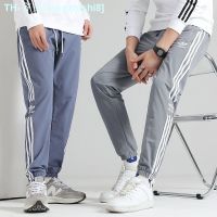 ♨ Adidas Clover Sports Trousers In The Spring Of 2023 New Male And Female Couples Are Tall And Thin Breathable Mountaineering Embroidery Label