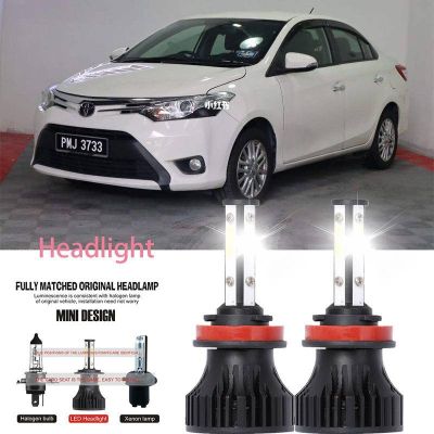 หลอดไฟหน้ารถยนต์ LED 9012 LAI 40w 6000k สีขาว สําหรับ Toyota Vios 2021-2023