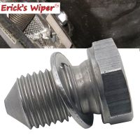 ❒✼♟ Ericks Wiper Car Engine Thread Oil Drain Sump Plug Gaskets Washer Seal Ring Bolt Screw For VW Audi Seat Skoda Jeep Dodge Seat