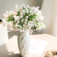 Baby Breath Plastic Flower Bouquet with Grass Flower Decoration Material Sky Star Artificial Grass