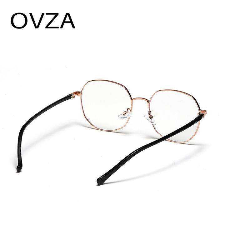 ovza-oval-anti-blue-light-แว่นตาผู้ชาย2022ใหม่กรอบแว่นตาแฟชั่นผู้หญิงใหม่-s2095