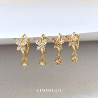 Gewinie.co - Nabi hoop earrings ต่างหูห่วง